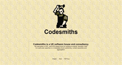 Desktop Screenshot of codesmiths.com