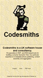 Mobile Screenshot of codesmiths.com